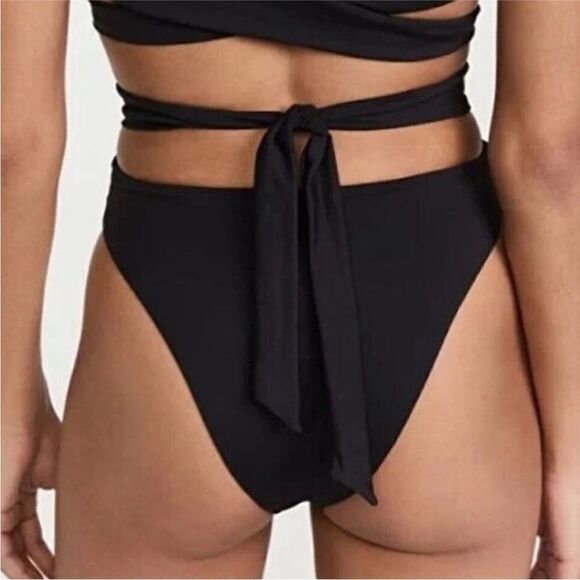 Good American NWT 10 Ways To Wear Bikini Bottom Black Size 3X - Picture 2 of 8